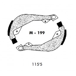 Zapatas Embrague Mobylette...